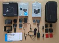 Gopro Hero 9 Black Max Lens Baterii Enduro Adaptor microfon Carcasa