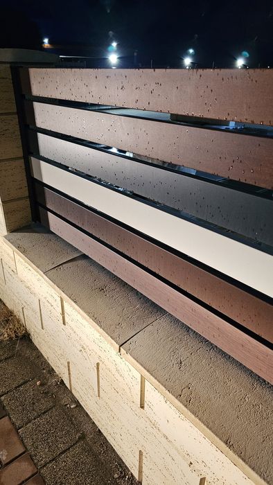 Garduri din sipca metalica, plasa, tabla, BCA, panou tip jaluzele