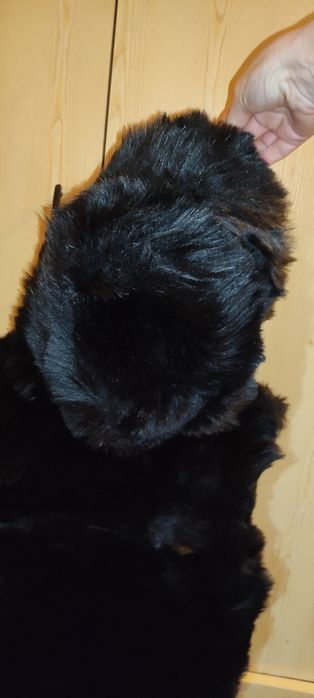 Дамски пухен елек с качулка