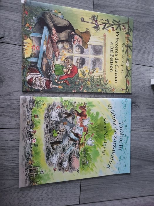 Pachet 11 carti Pettson si Findus