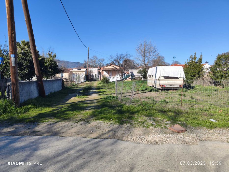 ПРОДАВА парцел в Паралия Врасна