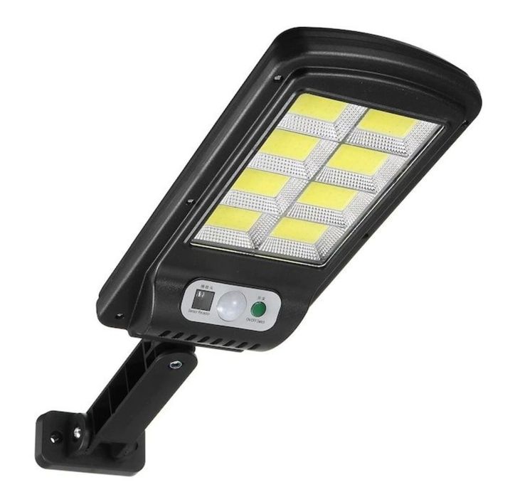 Lampa gradina 150W cu senzor, telecomanda și încărcare solară