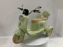 Scuter cu 3 roti si RC, pt. 2 copii, Kinderauto FavorBaby 2x 35W Green