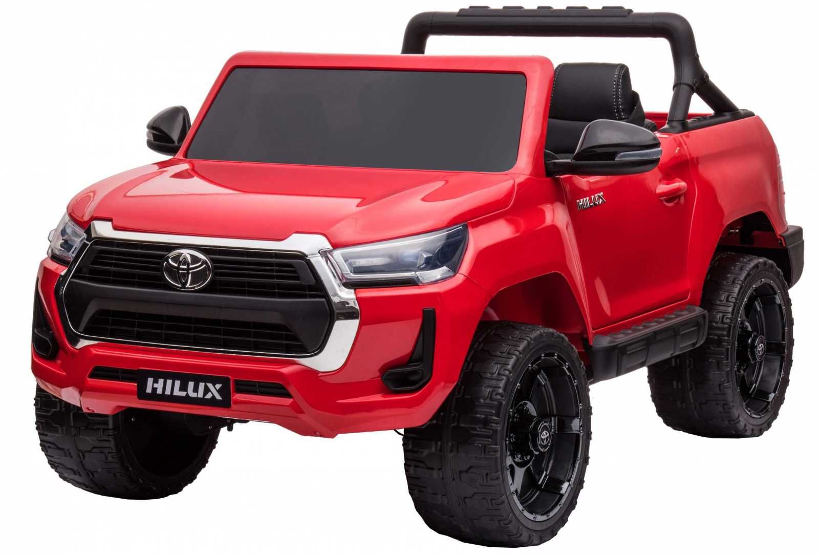 Masinuta electrica pentru 2 copii 4x4 Toyota Hilux 12V 14Ah, RED