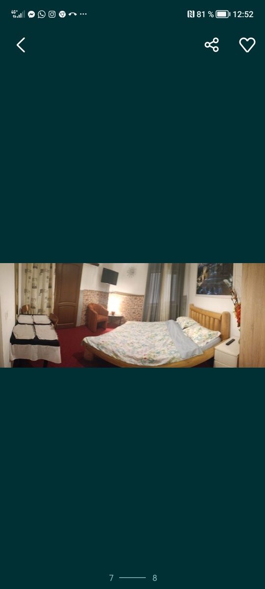Camere in regim hotelier de inchiriat