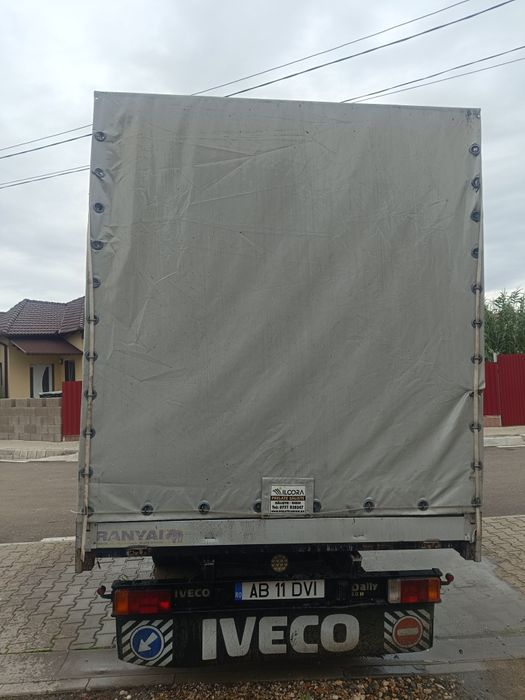 Lada cu prelata iveco daily. 10 ewp aluminiu