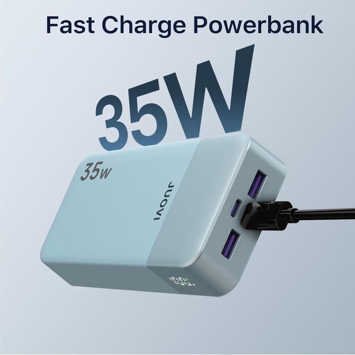 Baterie externă 20000mAh 45W,încărcare rapidă PD3.0,afișaj LED,sigilat