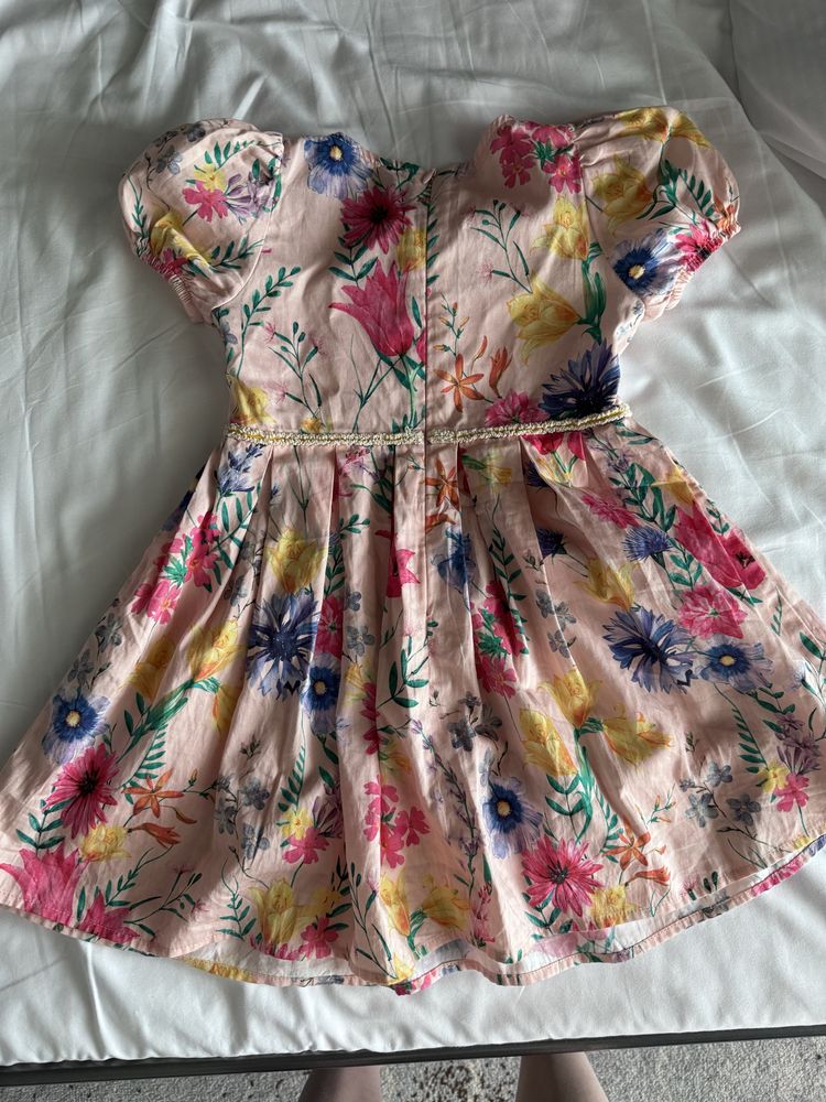 Детска рокля love by iris 3- 4 години , памук