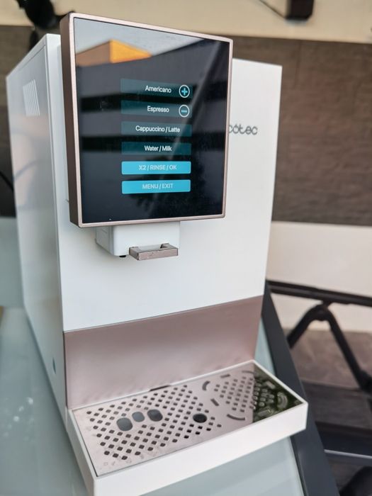 Espressor automat Cecotec Cremmaet Compactccino White Rose, 19 bari