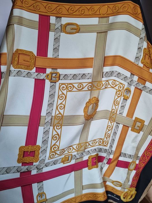 Копринен шал Trussardi