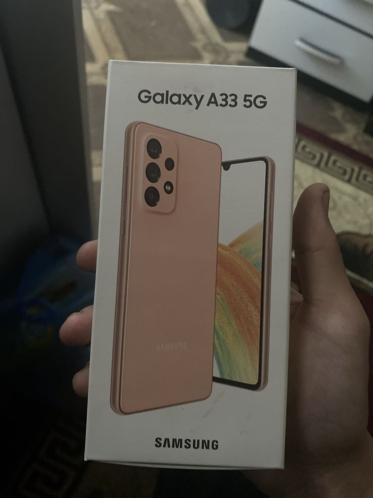 Samsung GALAXY A33 5G (персиковый цвет)