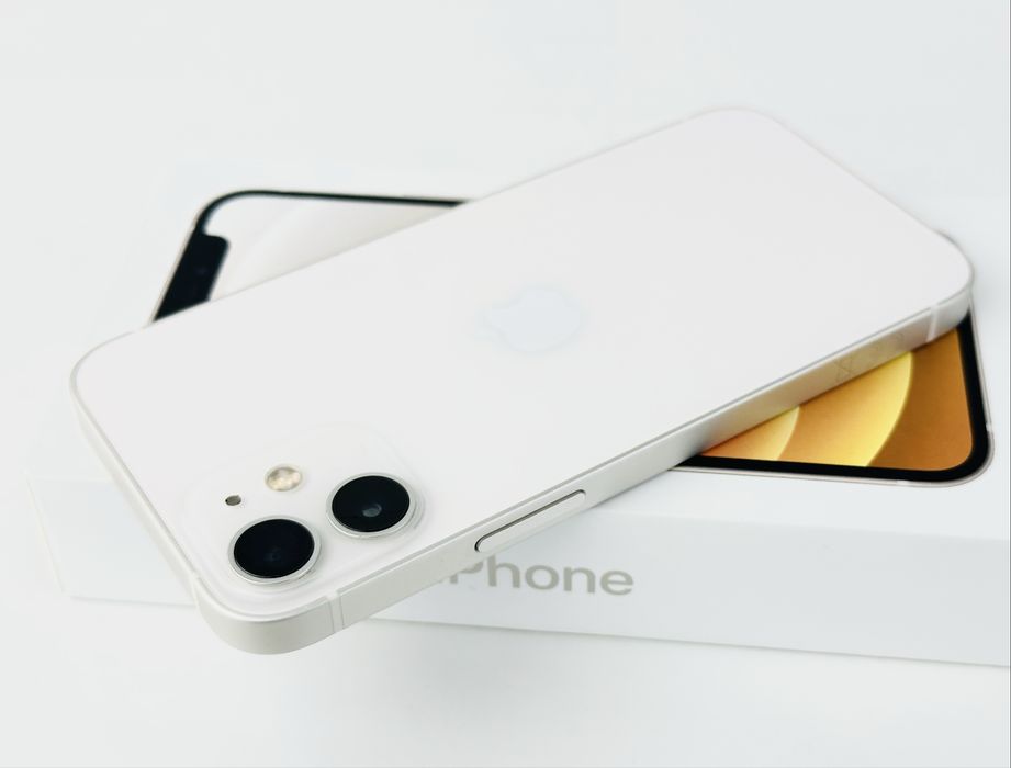 Apple iPhone 12 mini 256GB White 100% Батерия! Гаранция!