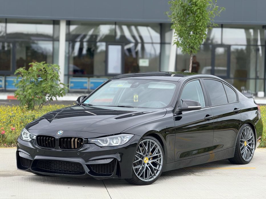 BMW F30 2.0d, M-pack, 2015, HUD, suspensie omologata, jante MAM R19