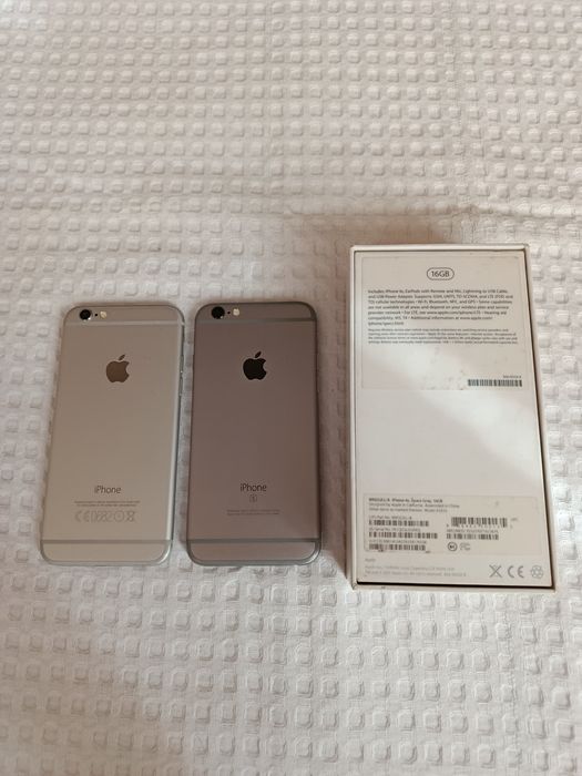 Продается срочно два Айфона 6s и 6 в хорошем состоянии