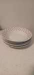 Set 6 farfurii adanci, 20 cm