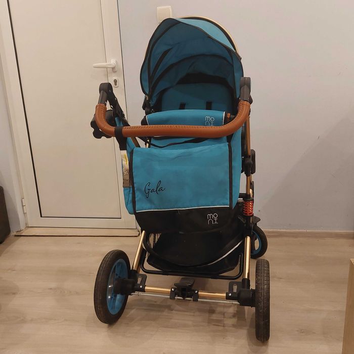 Бебешка количка Moni Gala тюркоаз