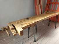 Birou rustic, carpenter's bench