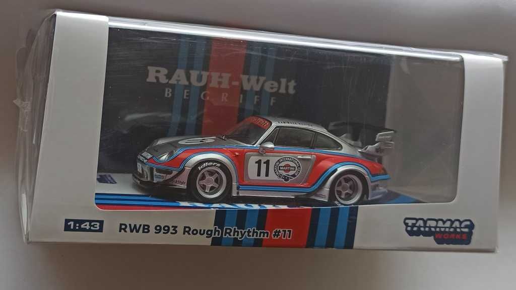 Macheta Porsche RWB 993 Martini Rough Ritm - Tarmac 1/43