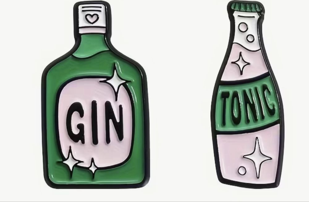 Значки за дрехи и чанти Gin&Tonic