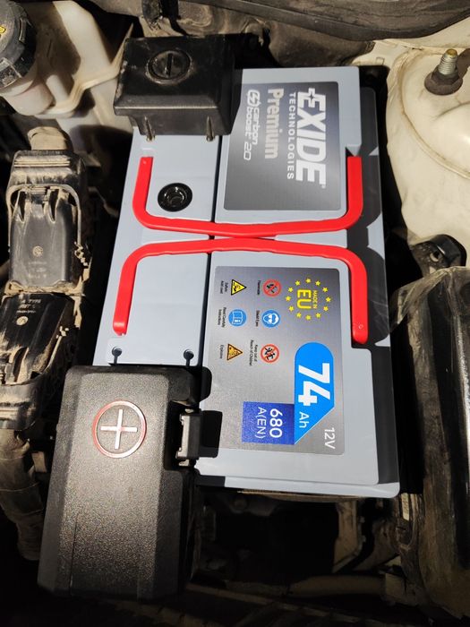 Exide 74ah Akumlyator Malibu Captiva Equinox Kia Hyundai Tayota 24/7