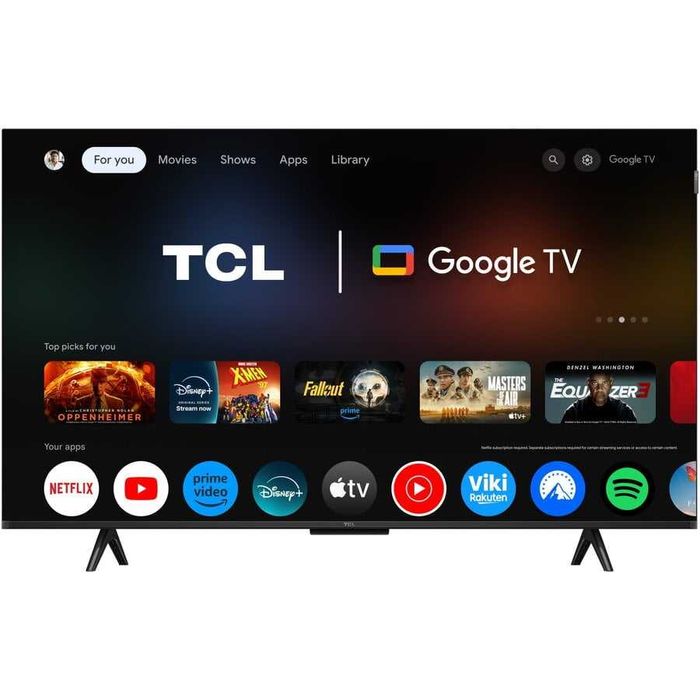 Televizor TCL QLED 43P7K 108 cm Smart TV Google TV 4K Ultra HD 2025