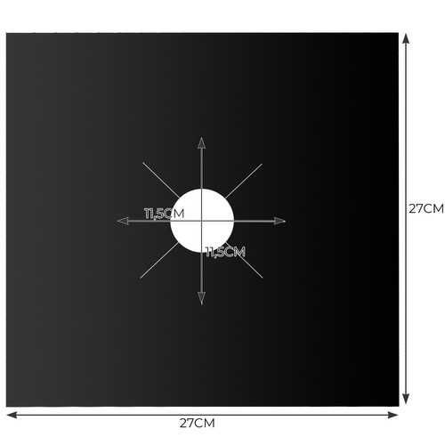 Предпазни подложки за газов котлон - 4 броя