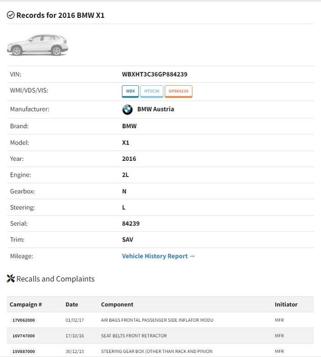 Бмв Х1 F48 с панорама