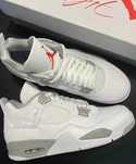 Nike_Air_Jordan_ 4| Oreo alb | Retro | Dimensiunea UE.40