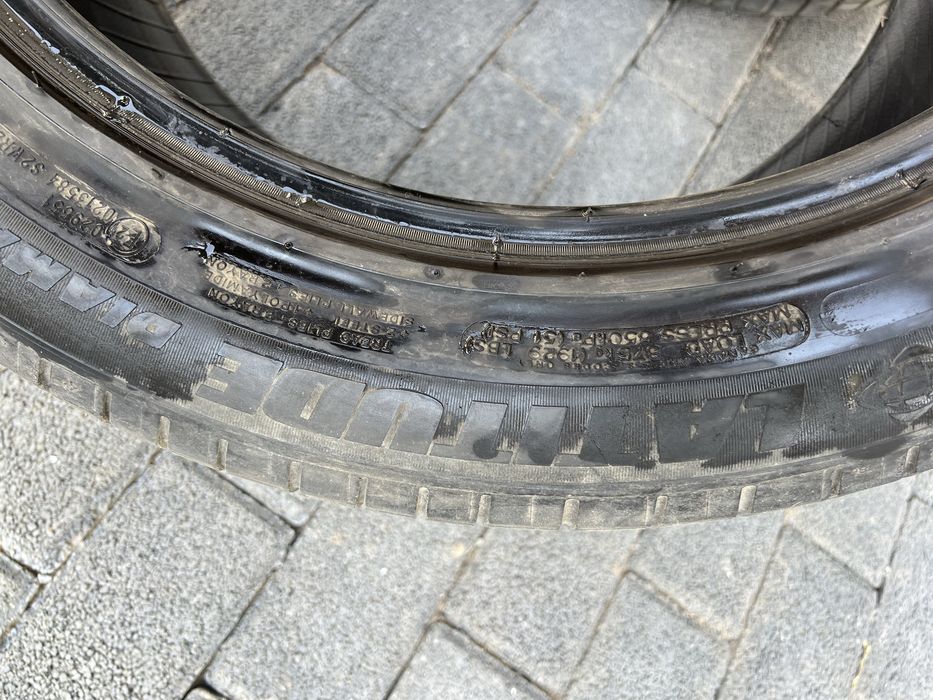 Автошины Michelin 255/50 R19 б/у 5шт