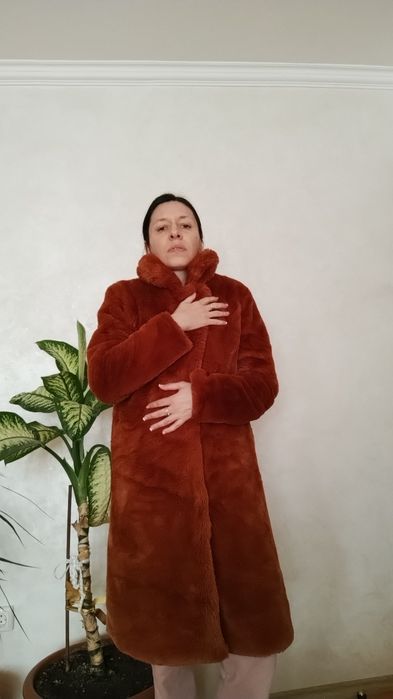 Palton blană artificială