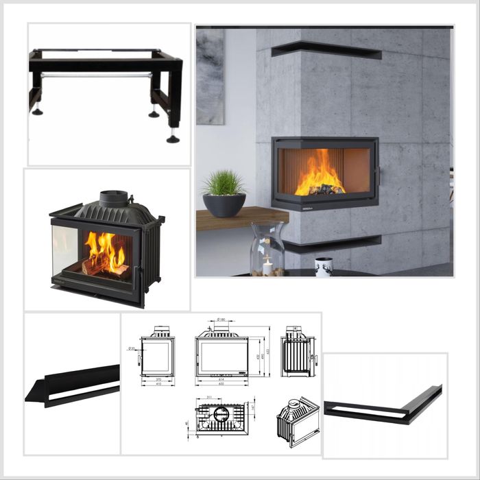 Нова, неизползвана  камера NORDFLAM ETNA EKO 13 KW ЛЯВА