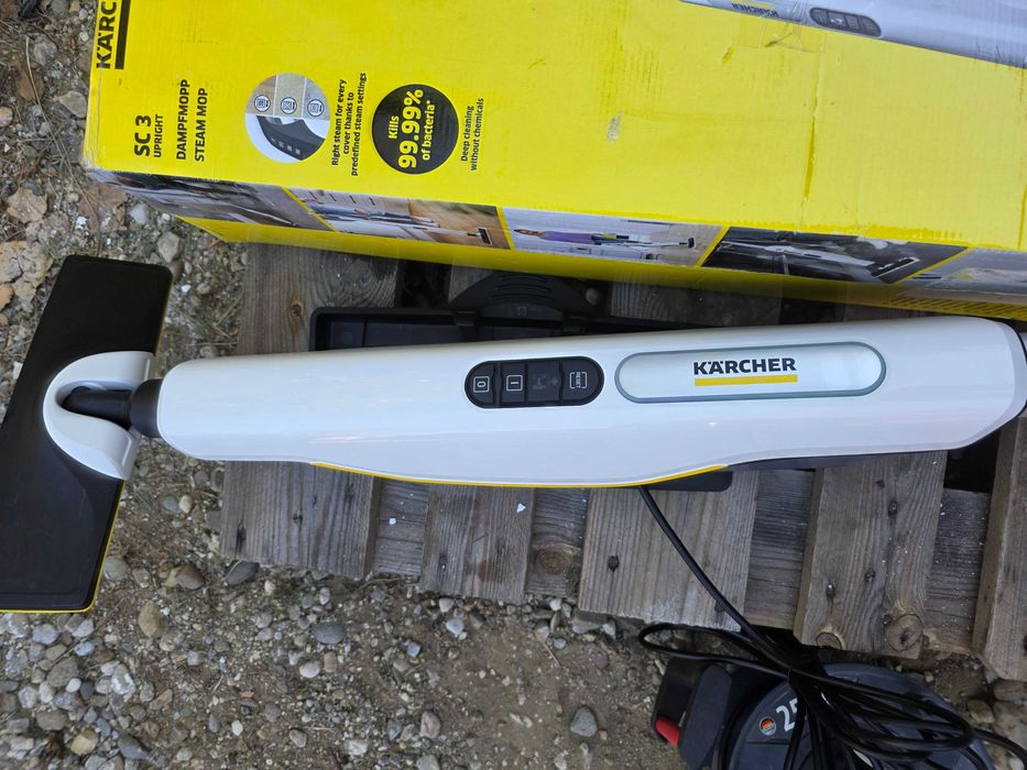 Mop cu abur Karcher SC 3 Upright EasyFix, 1600 W, rezervor 0,5 l