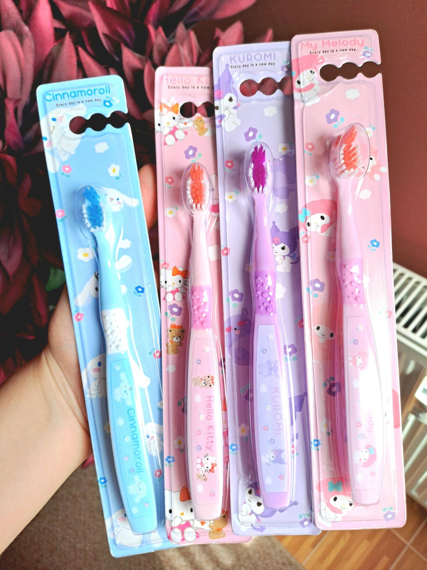 Periuța de dinți sanrio miniso hello kitty cinnamoroll my melody kurom