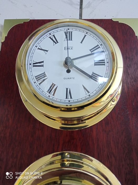 Немски барометъри часовник за яхта.