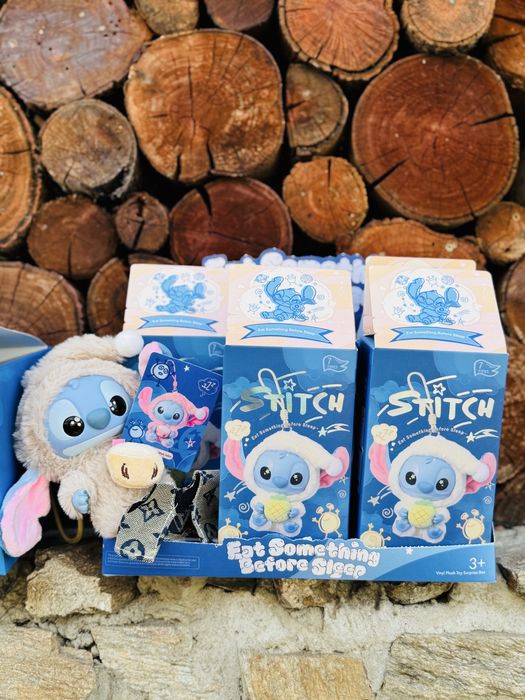 Labubu stitch miniso disney