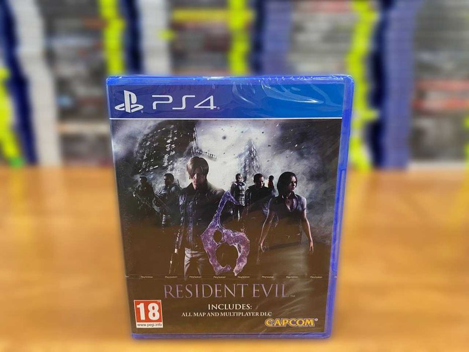 НОВЫЙ** Resident Evil 6 PS4/PS5 Обитель зла 6 Пс4 Большой Выбор Игр
