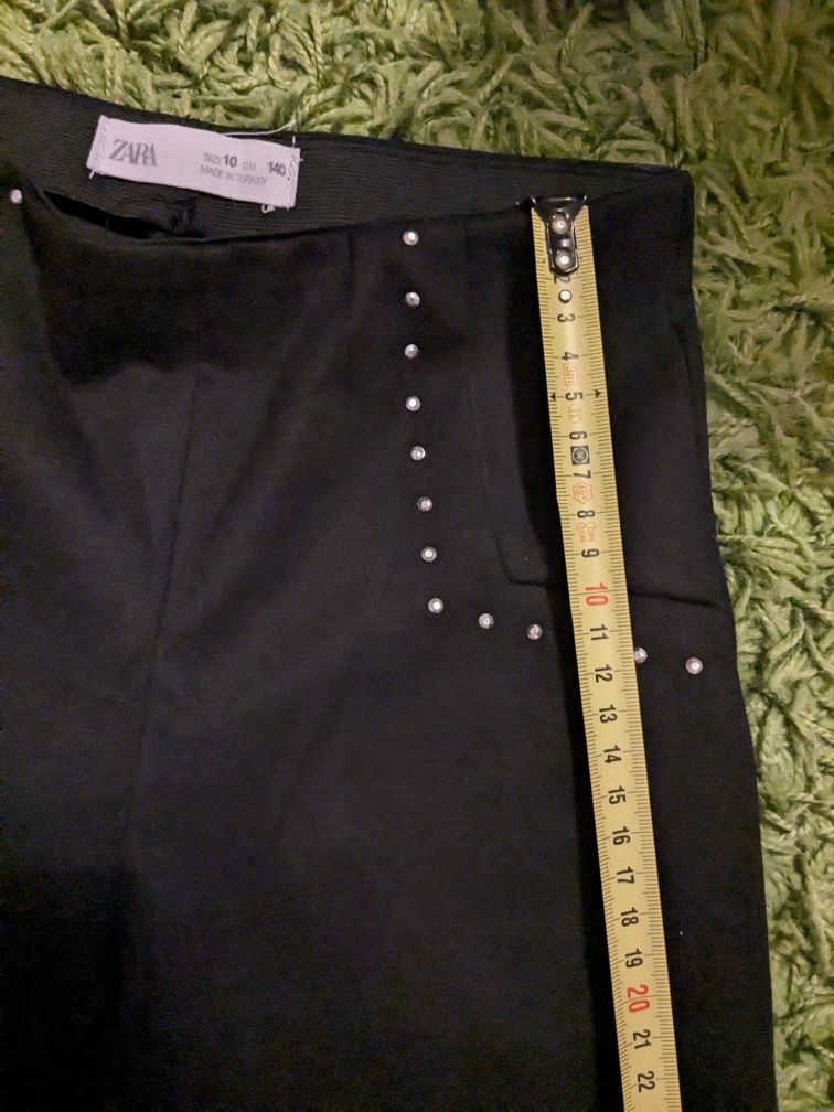Pantaloni colanti scoala Zara 10 ani 140 cm
