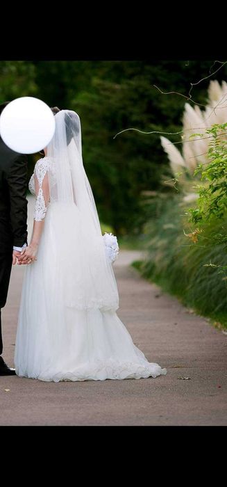 Rochie de mireasa A-line marca "ELEGANCE"