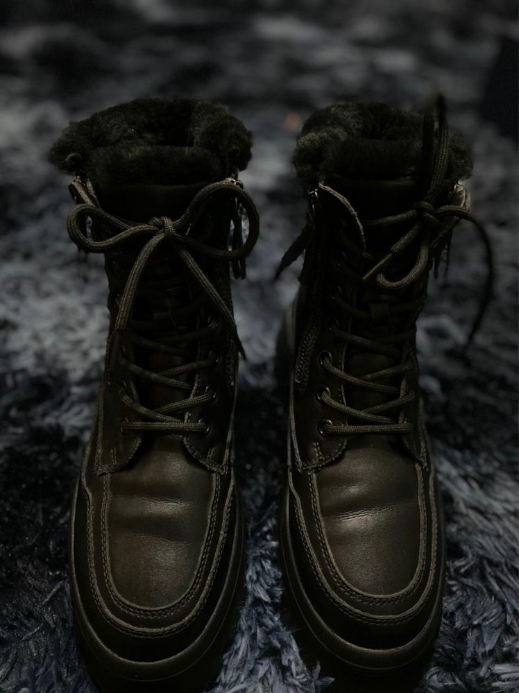 зимняя обувь кожа