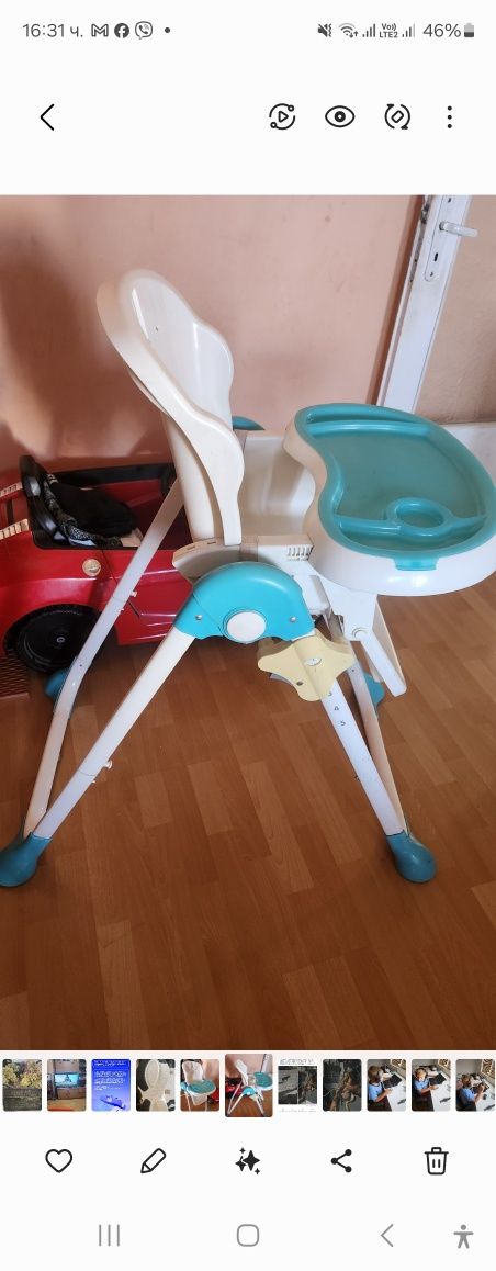 Детско столче за хранене Lorelli