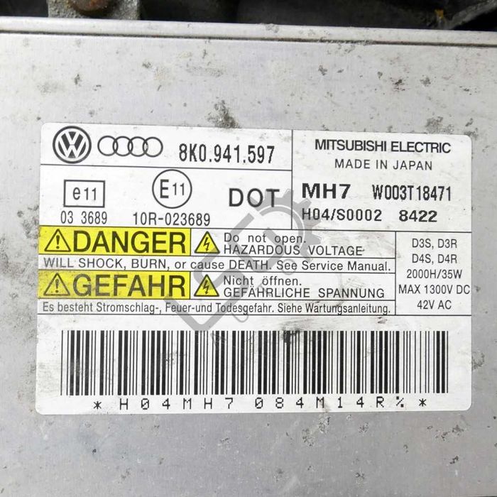 Десен ксенонов фар AUDI A4 (B8) 2008-2015 ID:148925