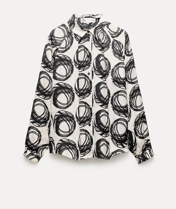 Cămașă Zara cu imprimeu