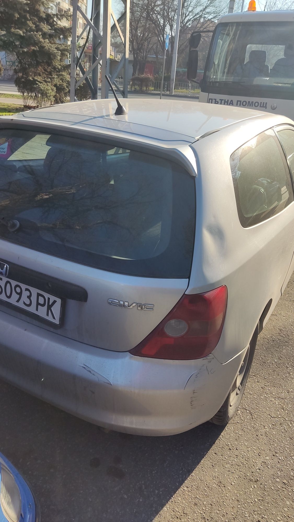 Honda Civic 1.6 2003 г. газова уредба