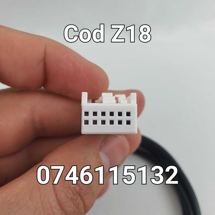 Mufa Auxiliar AUX-USB Volkswagen Golf Passat B6 B7 CC Golf Jetta - Z18