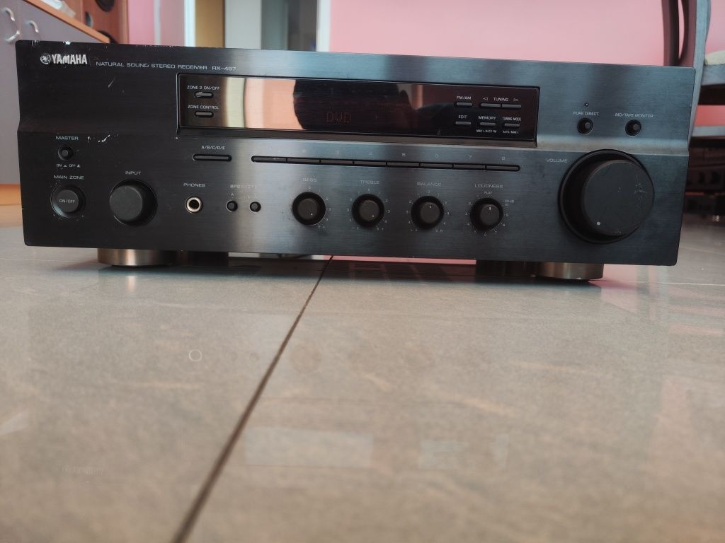 Receiver Yamaha RX-497 + Тонколони Quadral AC 3100