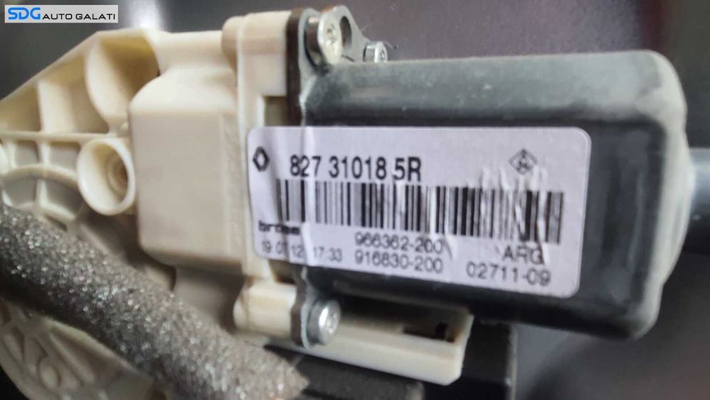 Macara Electrica pentru Geam Usa Portiera Stanga Spate Renault Megane 3 2008 - 2015 [C1673]