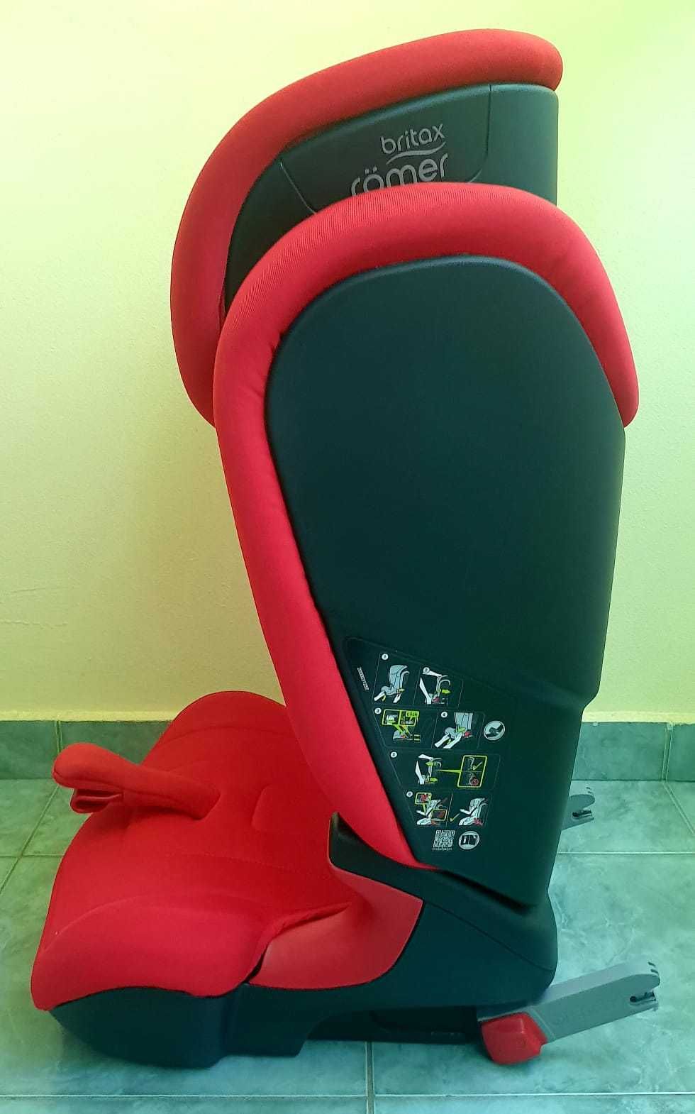 Britax Romer Kidfix, Isofix, Fire red, 15-36 kg, scaun auto