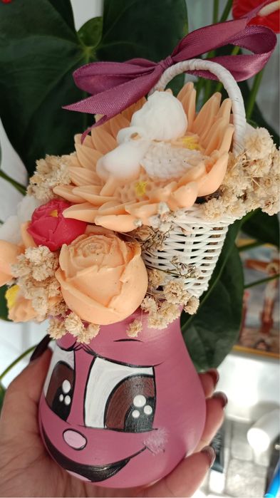 Buchete cadou unice din dulciuri si sapun parfumat