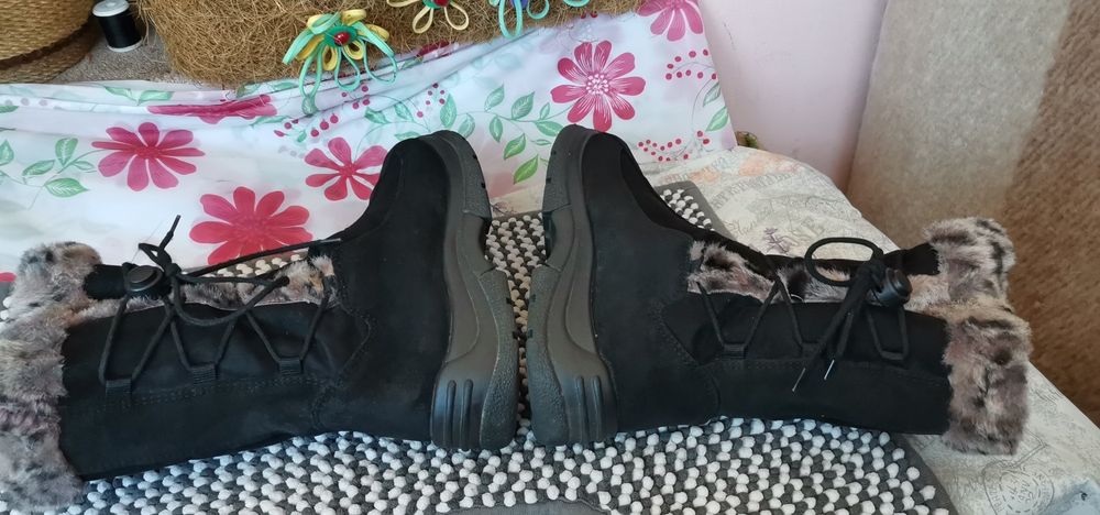 Ботуши Roxde 37н.Естествен велур