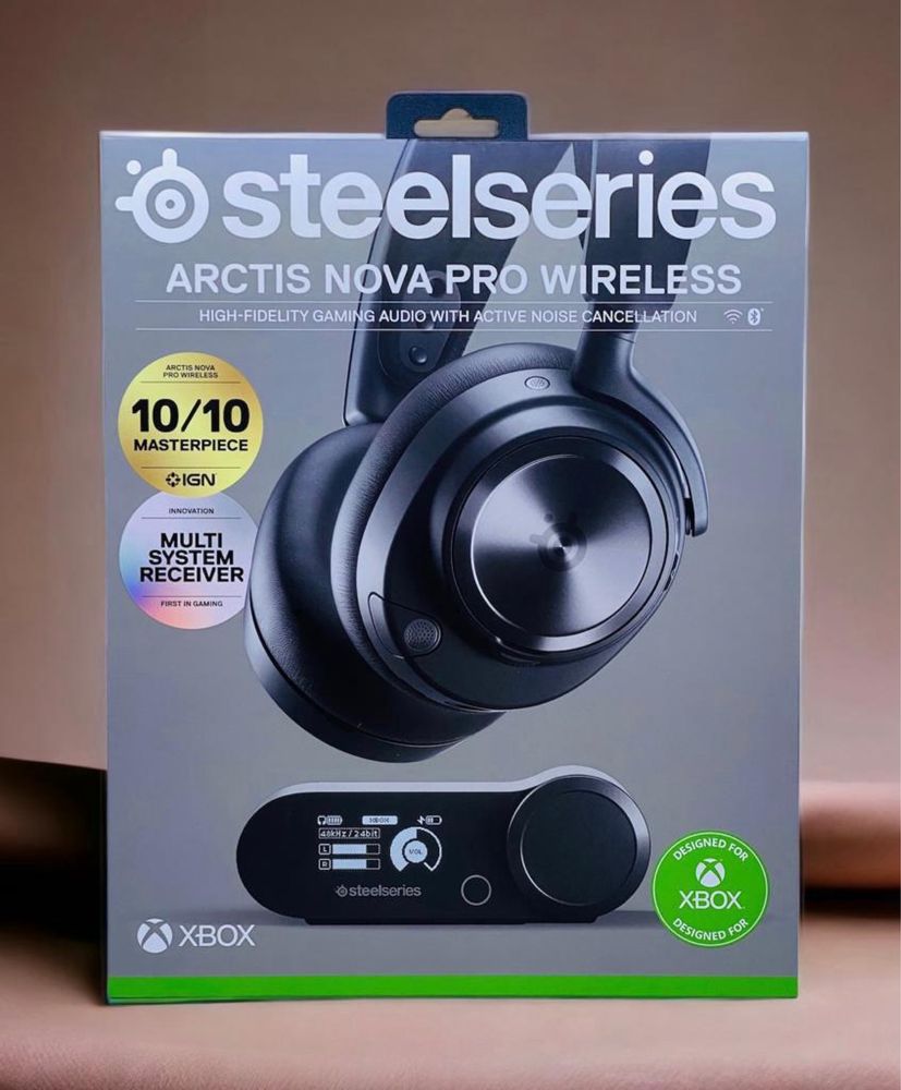 Steelseries Arctis Nova Pro Wireless.